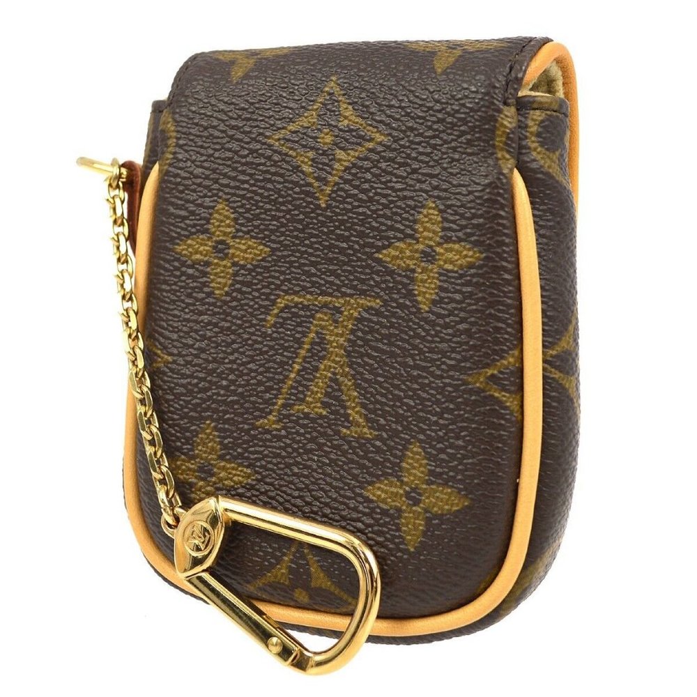 Louis Vuitton Monogram Pochette Turam Pouch Bag Key Holder - Picture 2 of 7